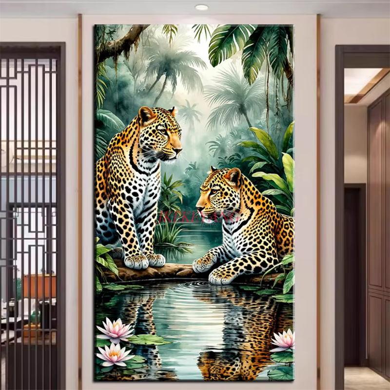 Art And Craft Jungle - Nuovo Paesaggio della Foresta della Giungla