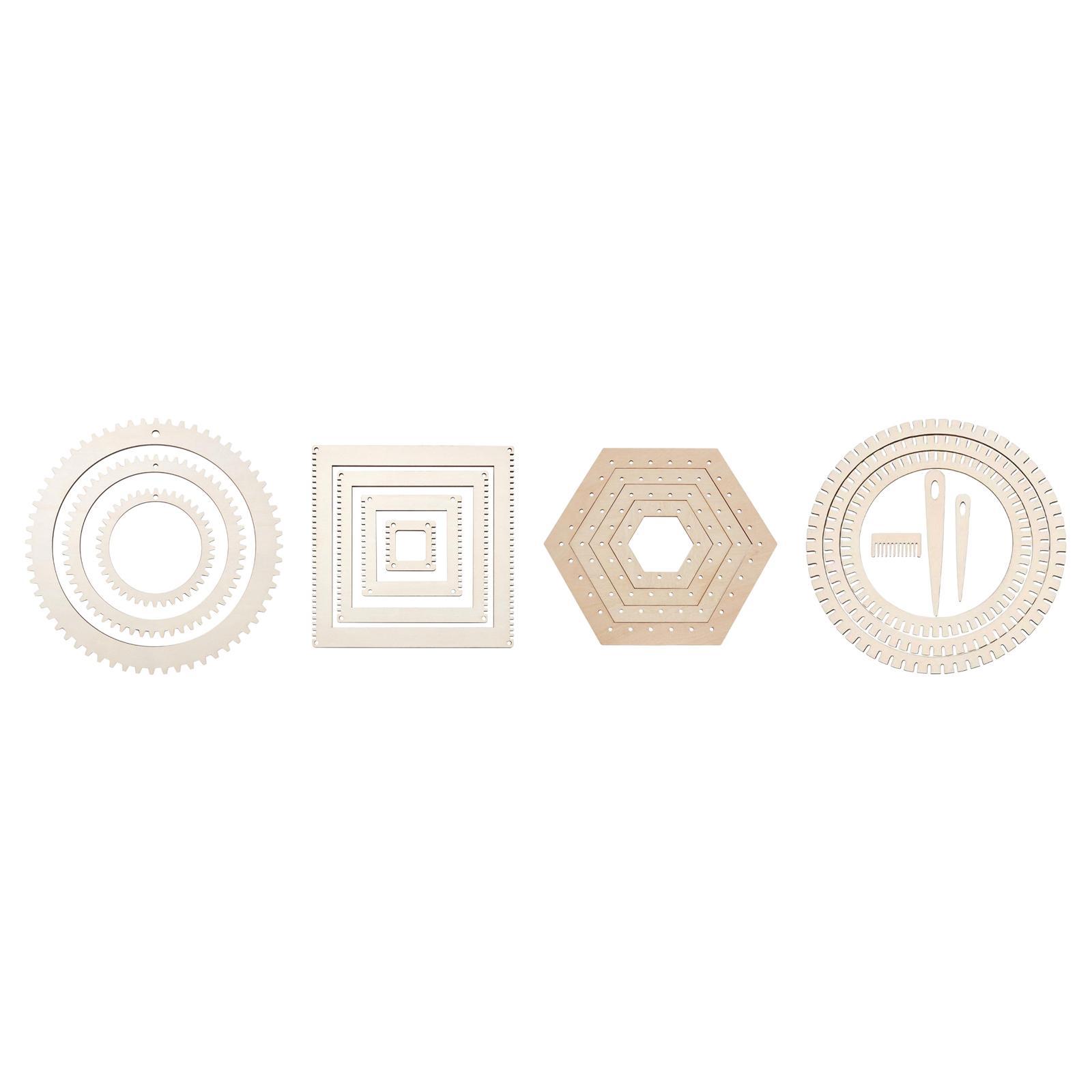 Art Craft For Kids - Kit Telaio per Tessitura in Legno