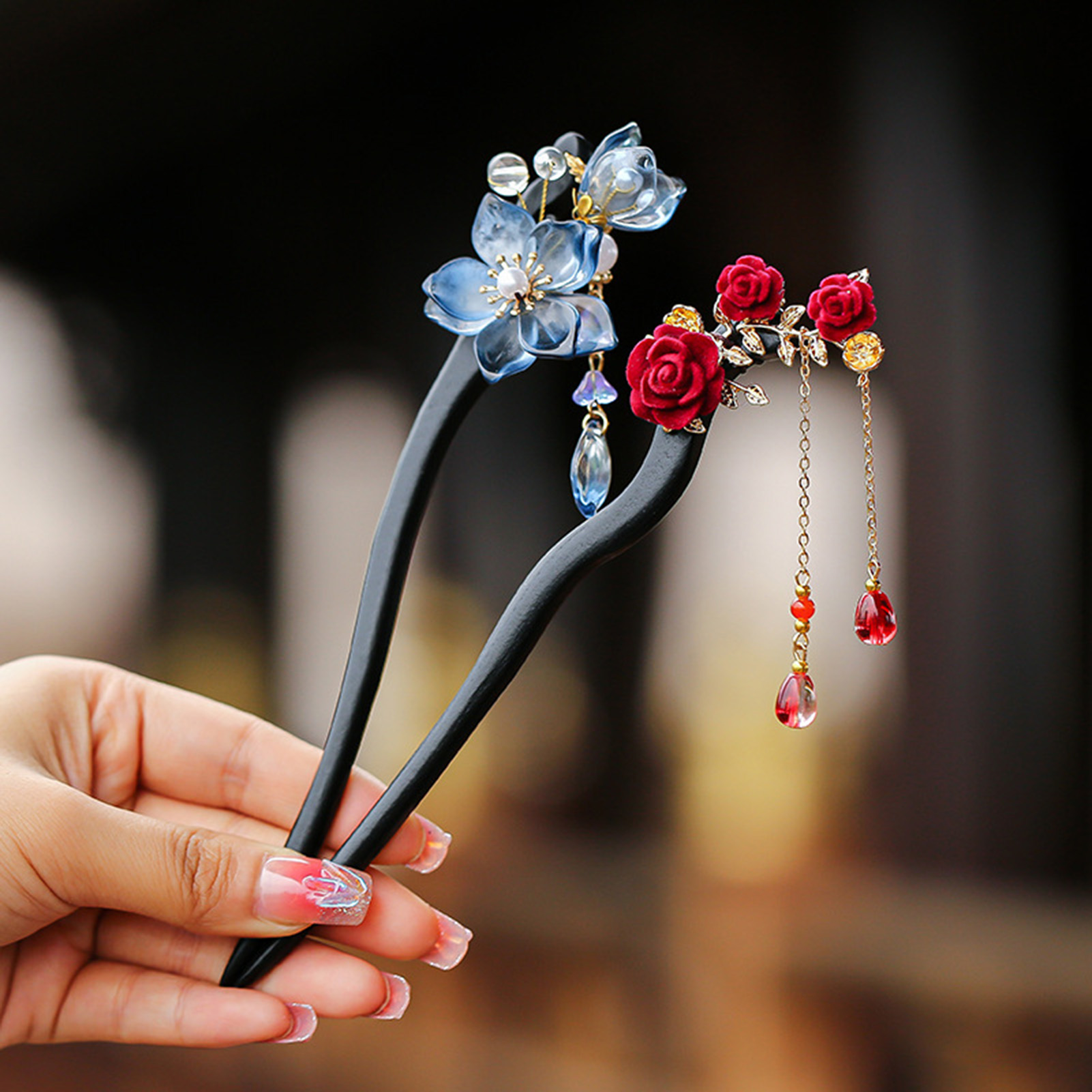 Art Craft Shop - Fermaglio per capelli in stile cinese
