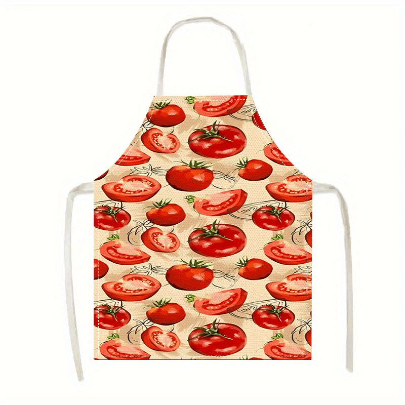 Art Craft Vegetables - Grembiule da Cucina Rosso a Forma