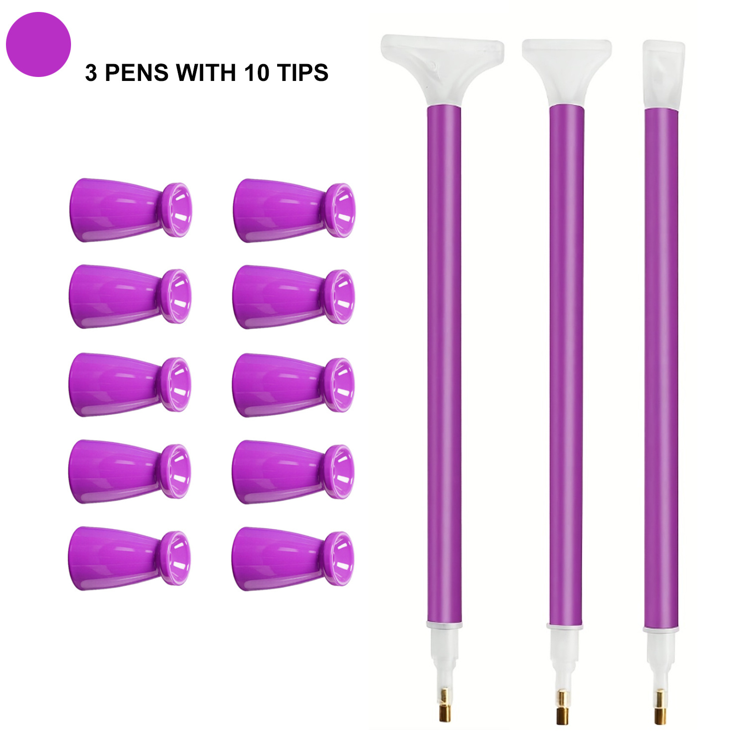 Art Craft Shop - Set di 10 punte in silicone