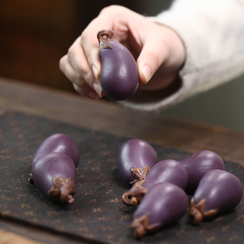 Art Craft Vegetables - Sabbia viola Melanzana Tè Animale domestico
