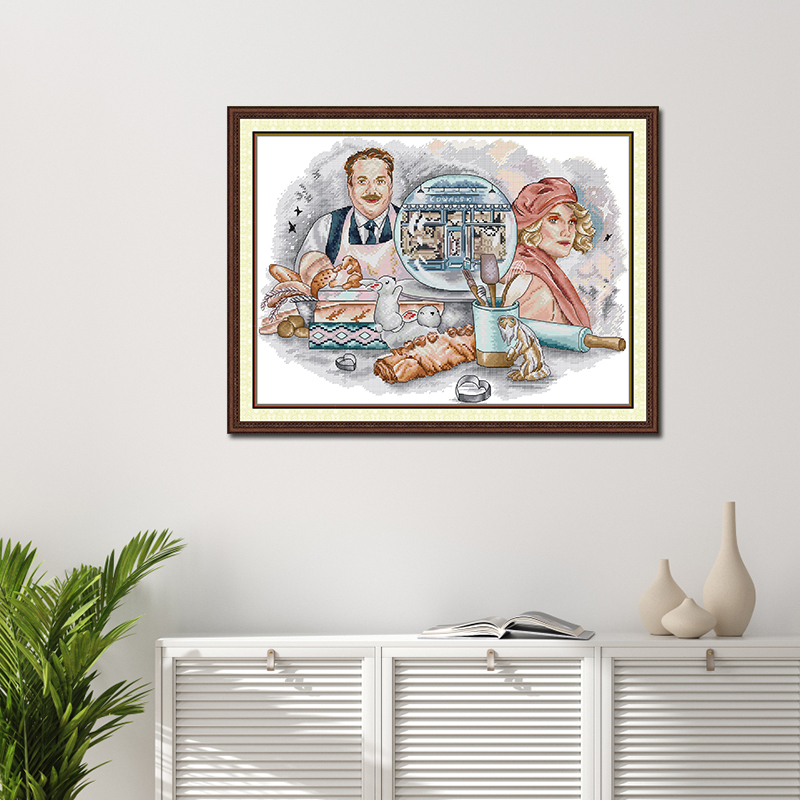 Art Craft Bakery - Panifici Kit punto croce Artigianato d'arte