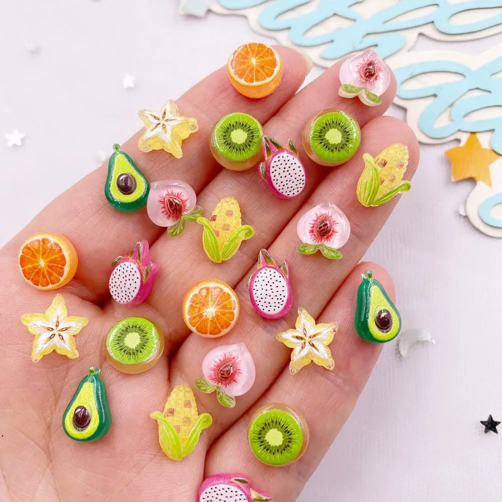 Art Craft Vegetables - 50 PZ Resina Carino Mini Colorato