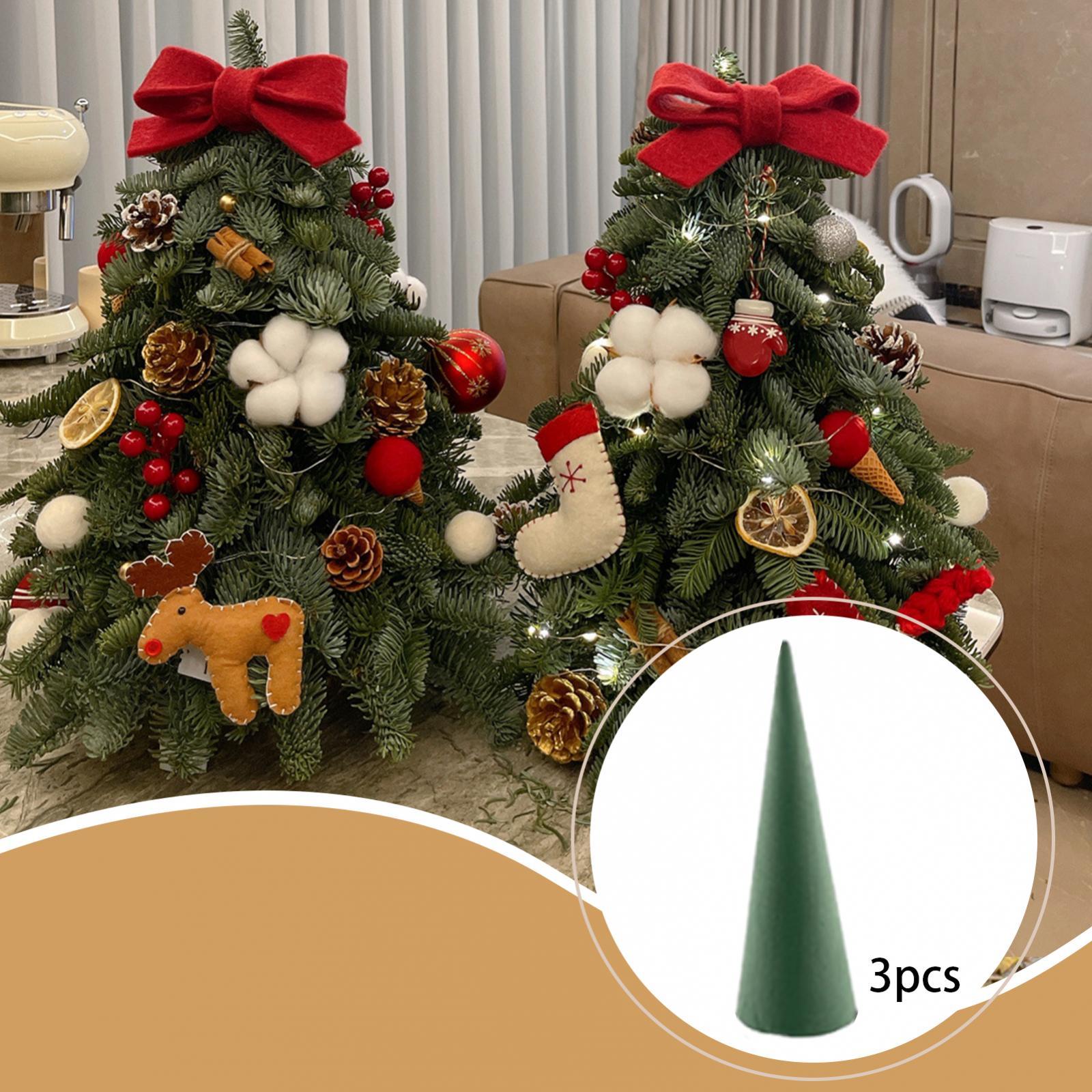 Art Craft For Christmas - Cono floreale per albero di Natale