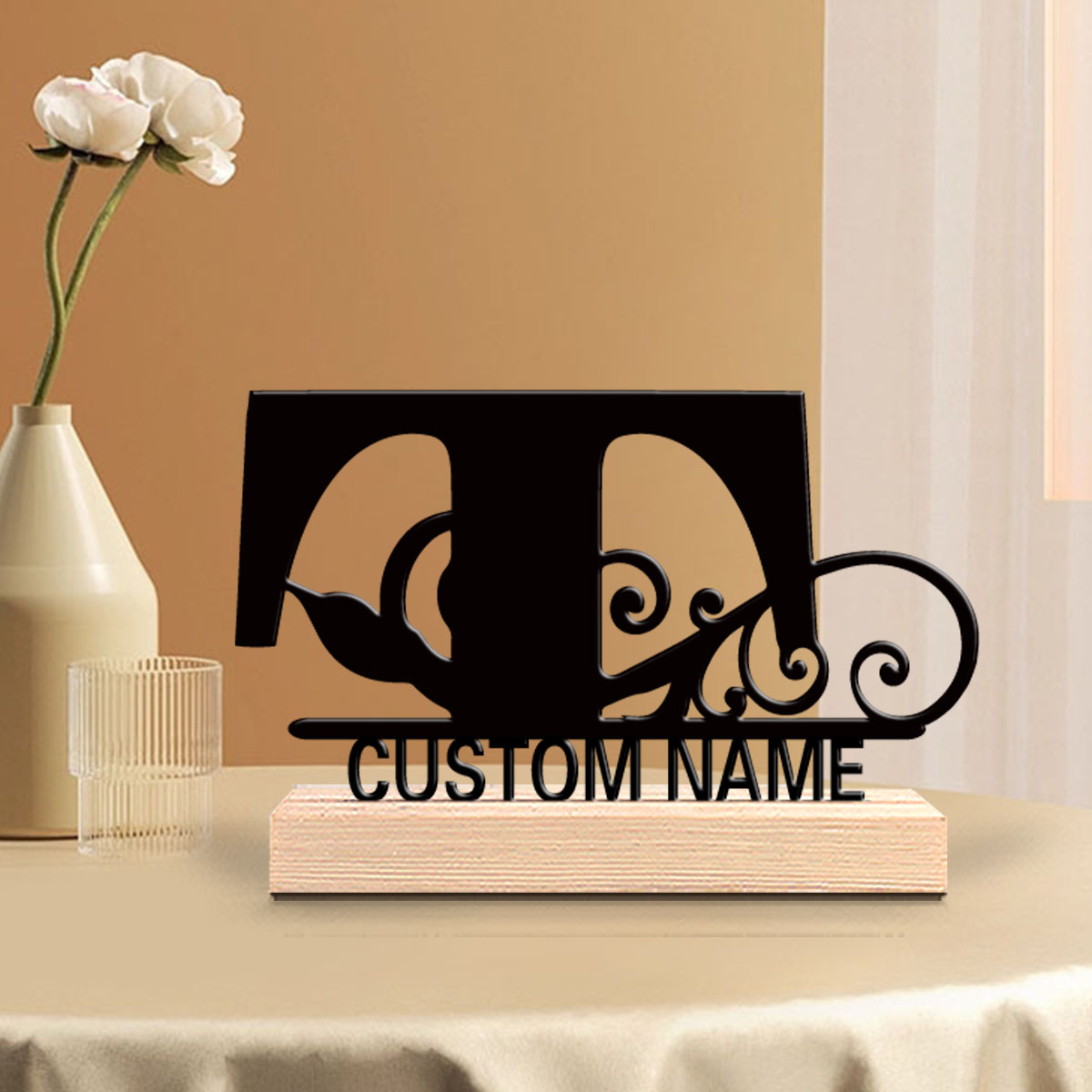 1 Pezzo Statua in Metallo Pers - Art Craft Letter T recensione e prezzo