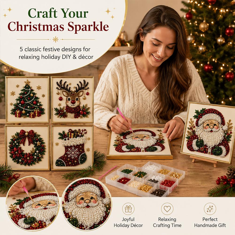 Kit Fai-da-Te di Arte con Perl - Art Craft For Christmas recensione e prezzo