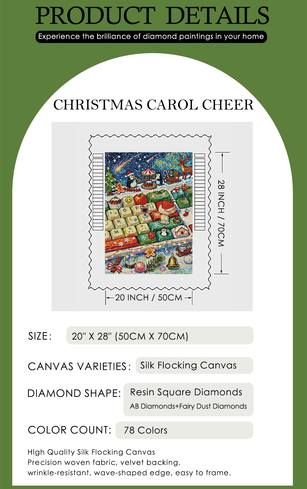 Kit Pittura Diamante 5D Fai-da - Art Craft For Christmas recensione e prezzo