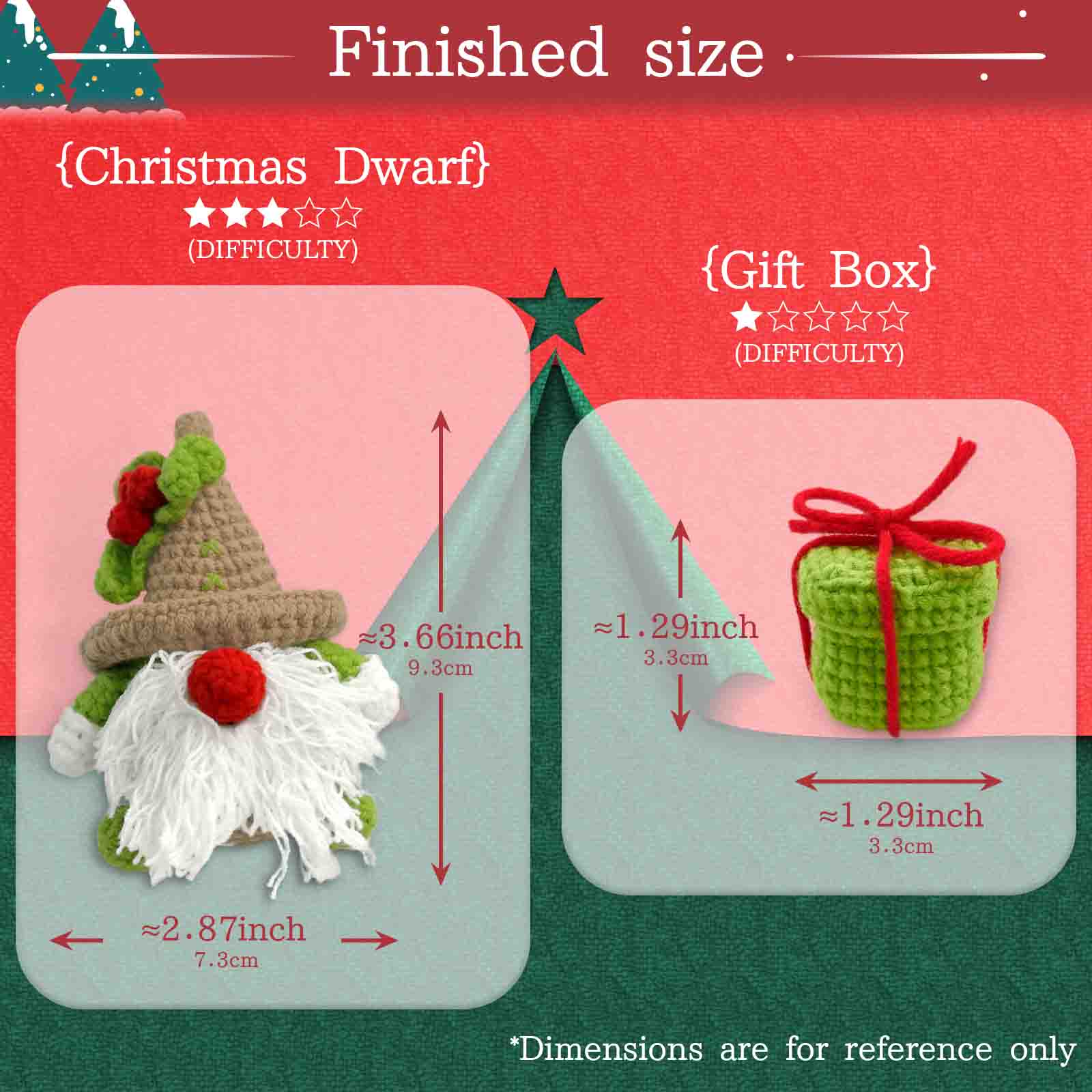 YAMAXIN Kit per uncinetto a te - Art Craft For Christmas recensione e prezzo