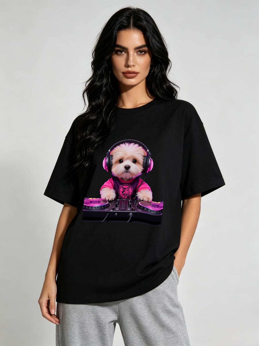 T-shirt Donna con Motivo Jacqu - Art Craft Letter T recensione e prezzo