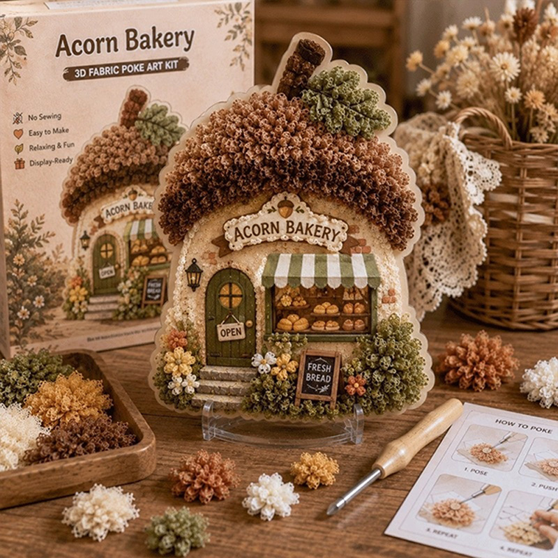 Kit Artistico 3D in Tessuto Po - Art Craft Bakery recensione e prezzo