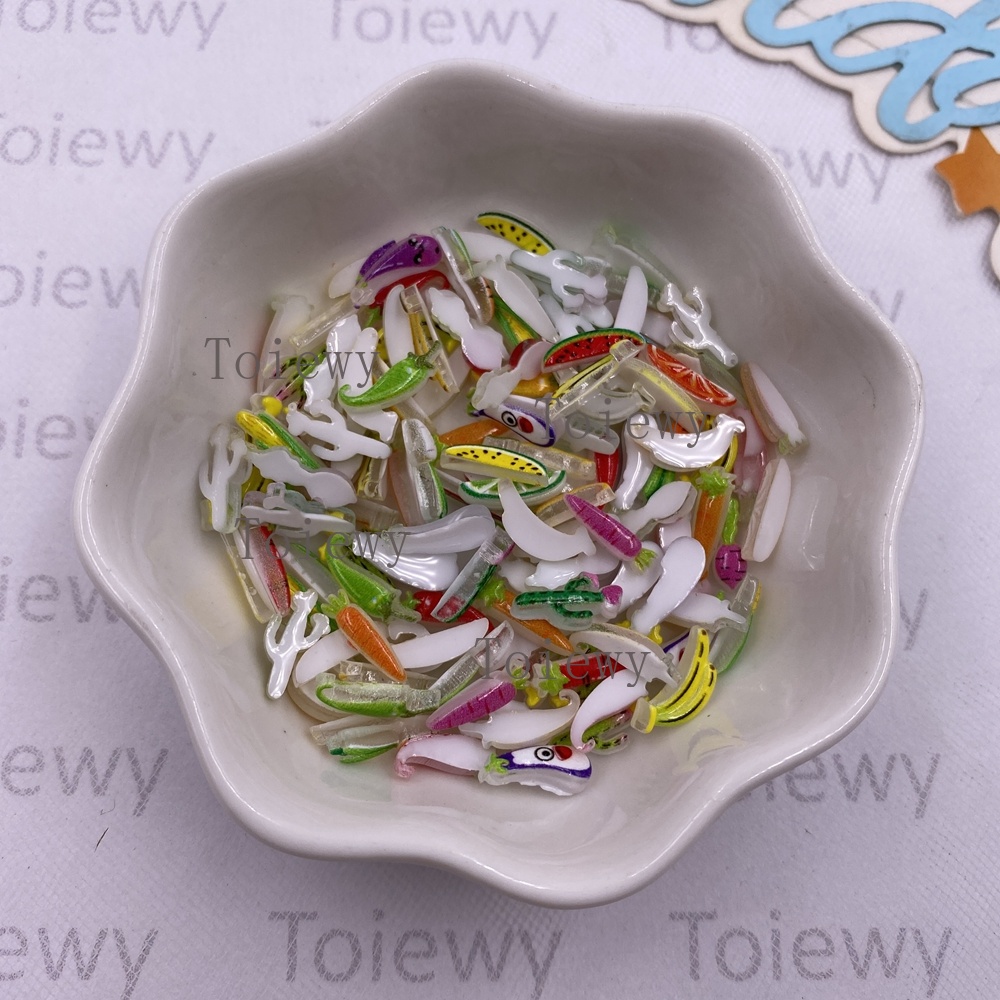 100 pz. Resina Colorata Glitte - Art Craft Vegetables recensione e prezzo