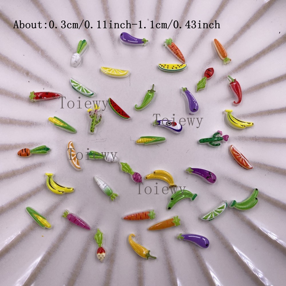 100 pz. Resina Colorata Glitte - Art Craft Vegetables recensione e prezzo