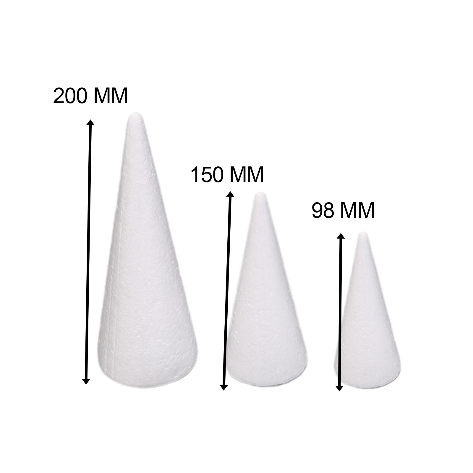 15 Pezzi di Coni in Schiuma Bi - Art Craft For Christmas recensione e prezzo