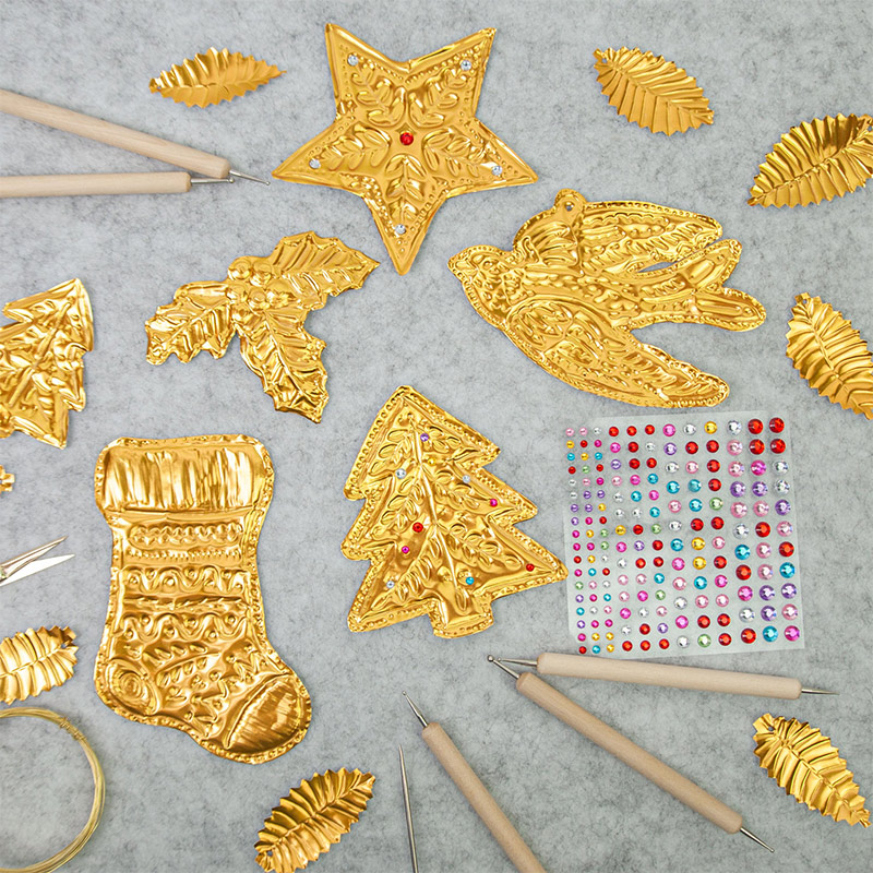 Fai da te in lamina d'oro, dec - Art Craft For Christmas recensione e prezzo