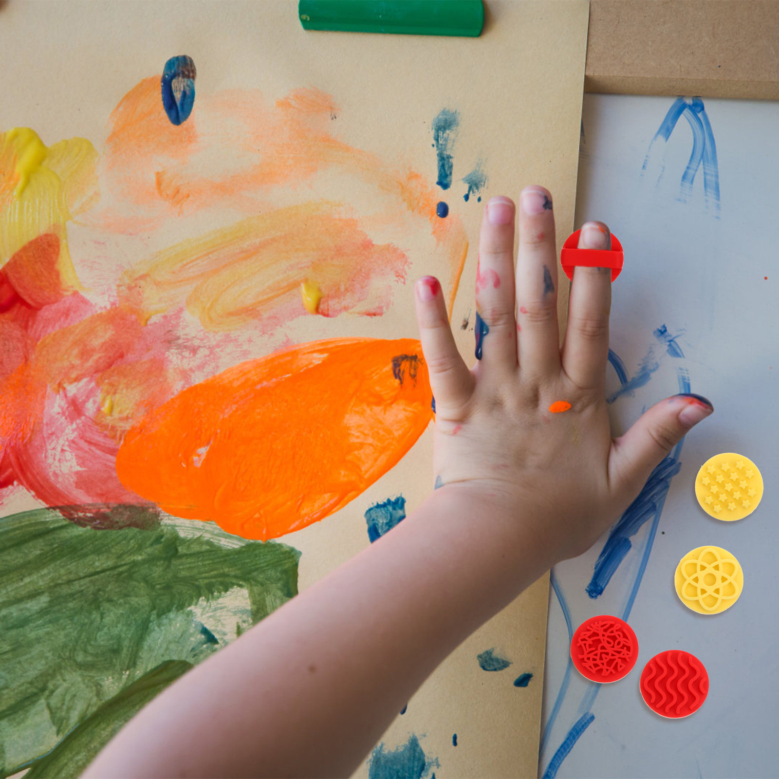 8 timbri sicuri per bambini pi - Art Craft For Toddlers recensione e prezzo