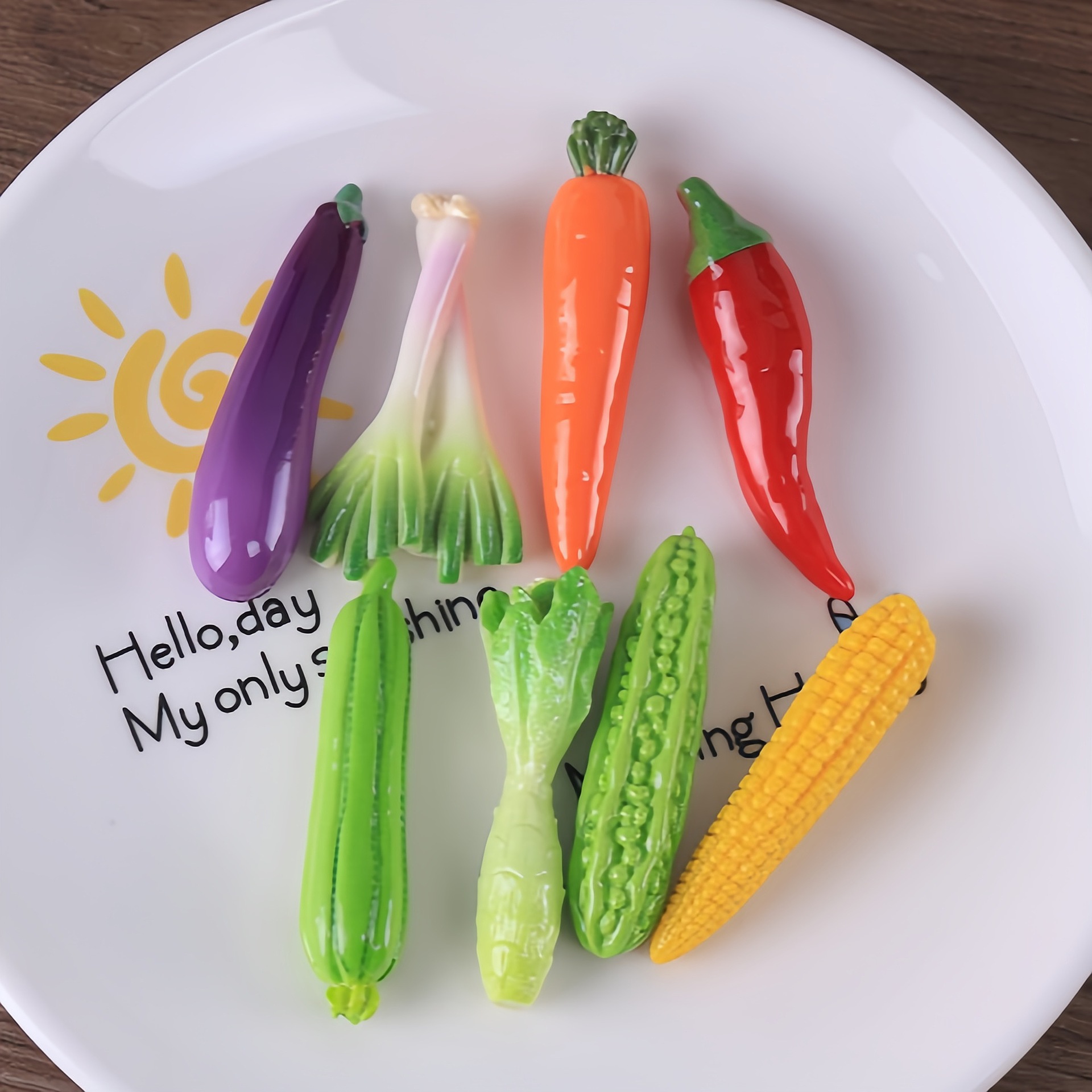 10 Pezzi Cabochon in Resina a  - Art Craft Vegetables recensione e prezzo