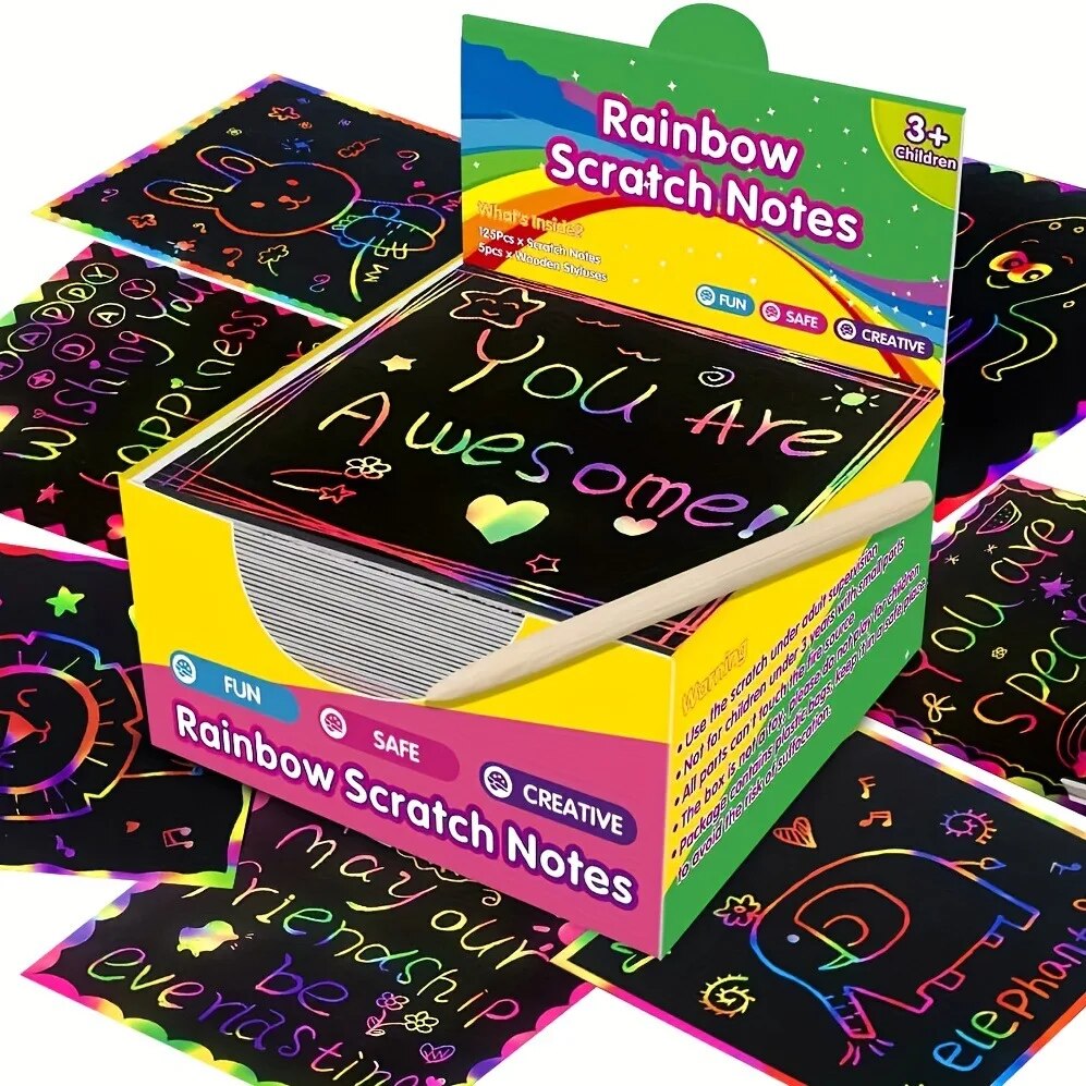 Molti kit di carte da grattare - Art Craft For Toddlers recensione e prezzo