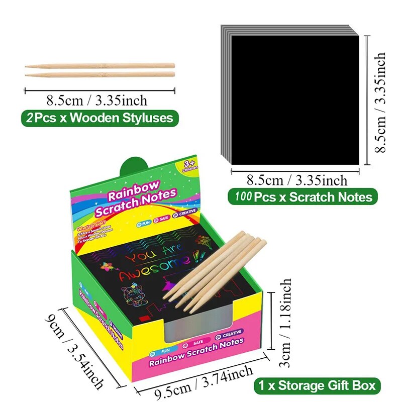 Molti kit di carte da grattare - Art Craft For Toddlers recensione e prezzo
