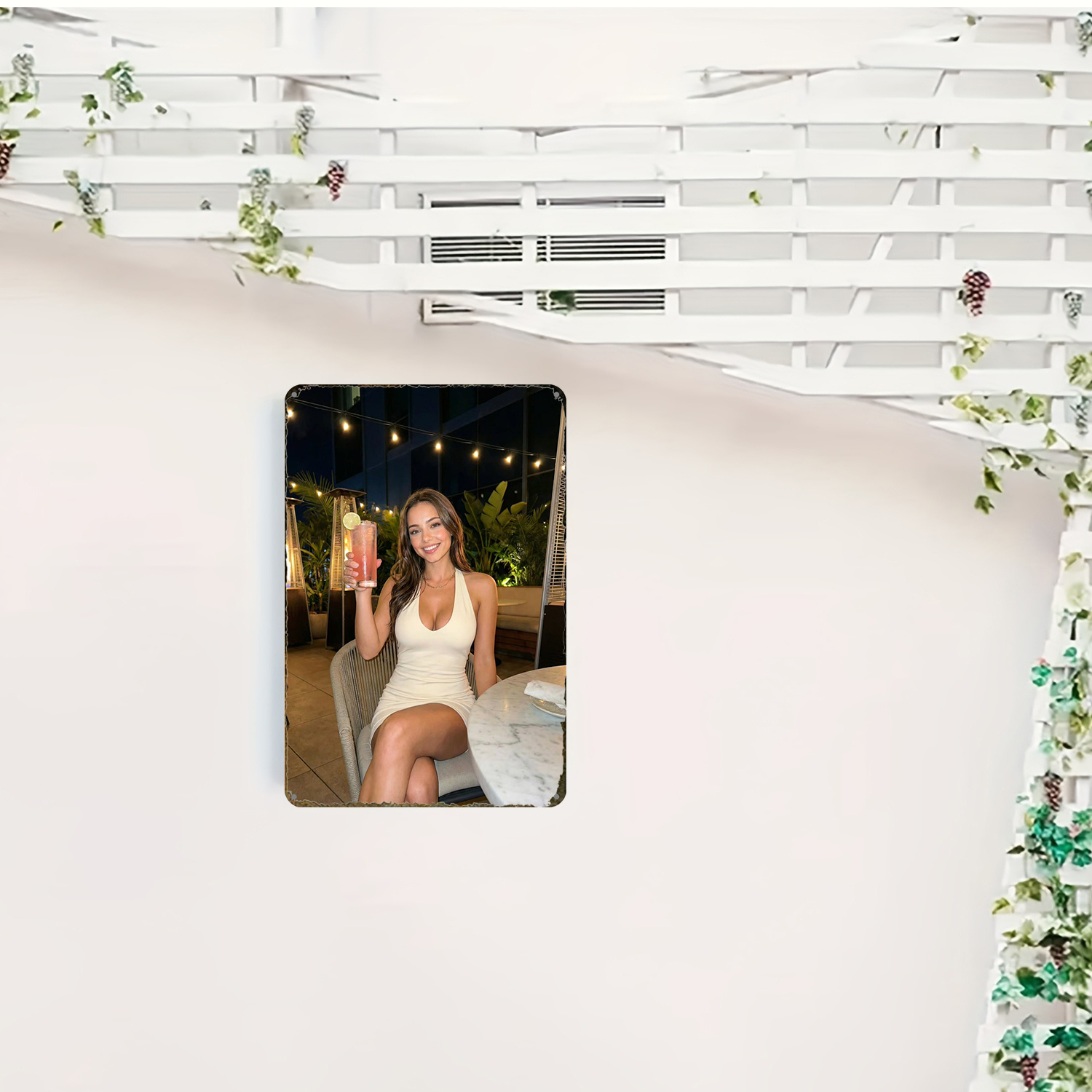 Targa in metallo vintage 2D, d - Art Craft Shop recensione e prezzo