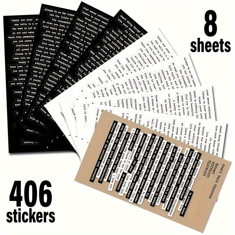 406 adesivi con citazione ispi - Art And Craft Photos recensione e prezzo