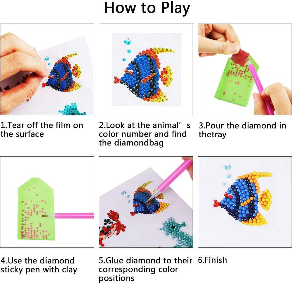 Easy Diamond Painting Stickers - Art Craft For Toddlers recensione e prezzo