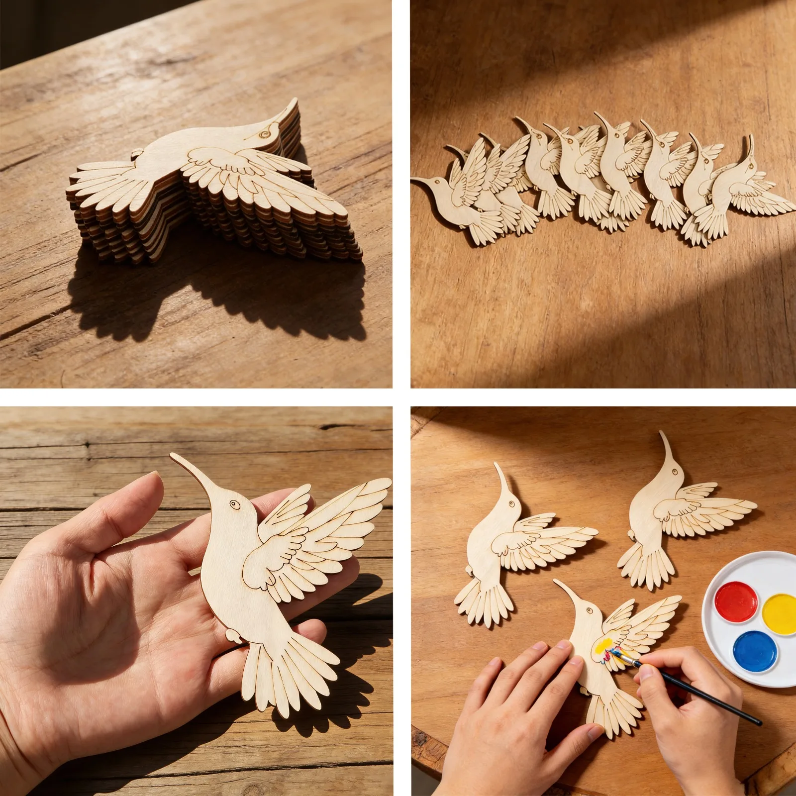 Set di 10 Animali in Legno Non - Art Crafts recensione e prezzo