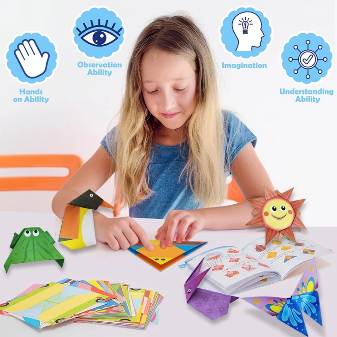 Nuovo Kit Origami con 30 Fogli - Art Craft For Toddlers recensione e prezzo