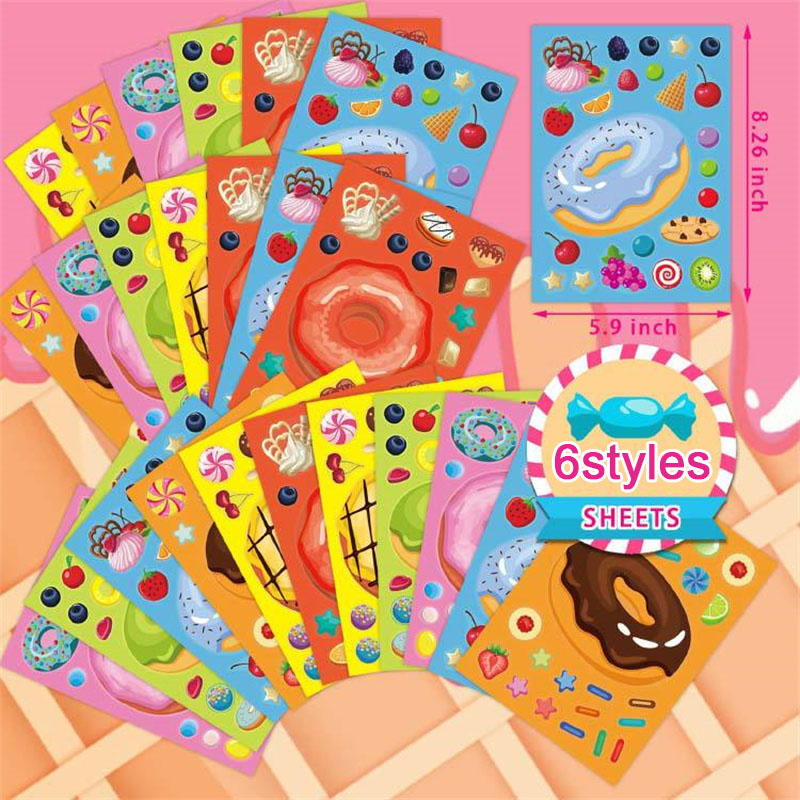 Crea un viso Adesivi a ciambel - Art Craft For Toddlers recensione e prezzo