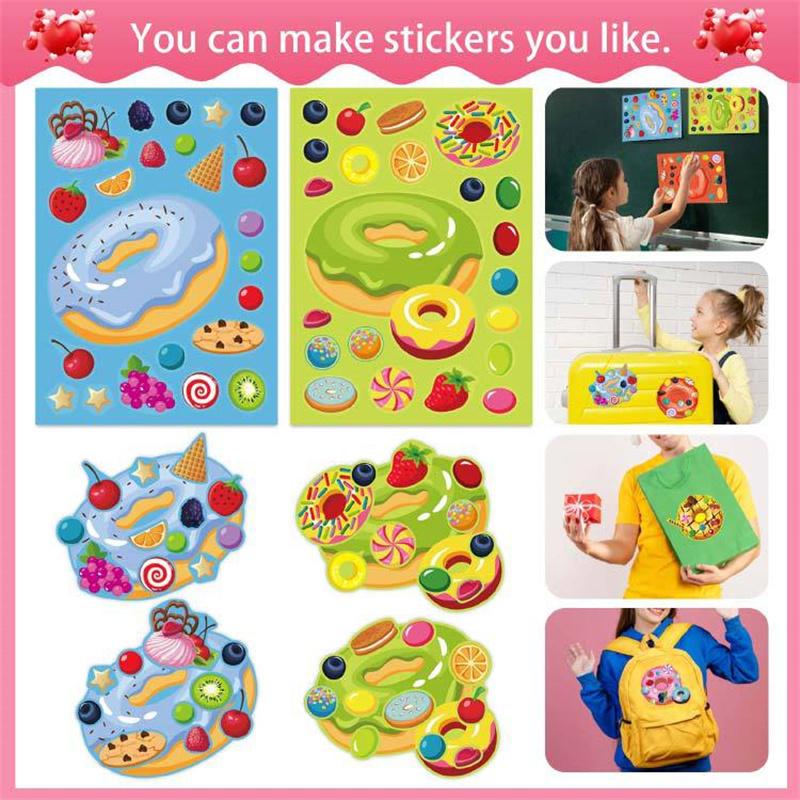 Crea un viso Adesivi a ciambel - Art Craft For Toddlers recensione e prezzo